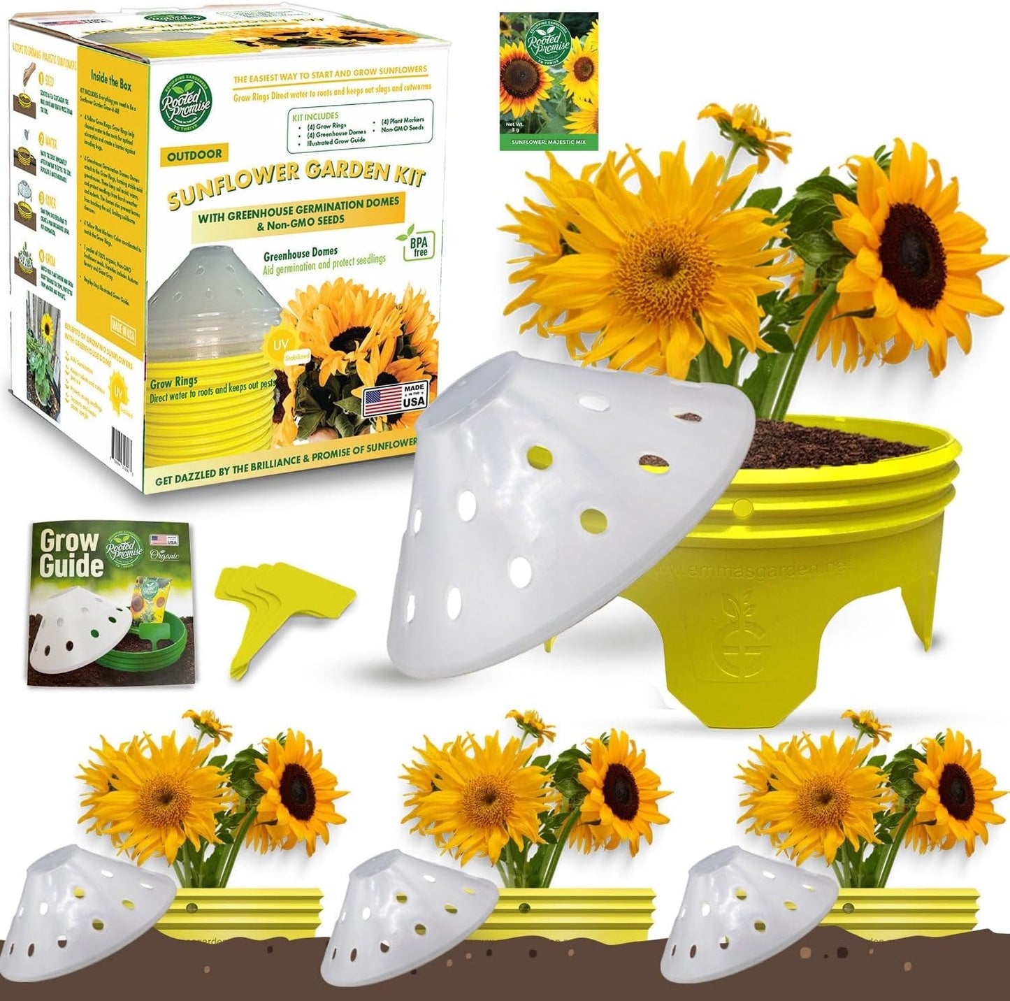 4 Herb Garden Kit