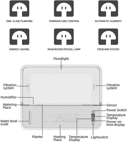 Indoor Mushroom Growing Kit